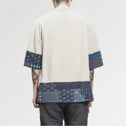 Chaqueta kimono japonesa 'Mitsuo' para hombre