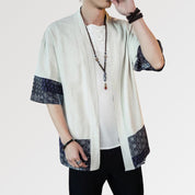 Chaqueta kimono japonesa 'Mitsuo' para hombre