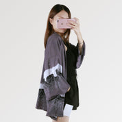 Los kimonos japoneses para mujer con mangas acampanadas