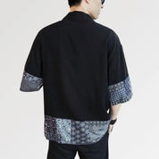Chaqueta kimono japonesa para hombre 'Mitsuo'