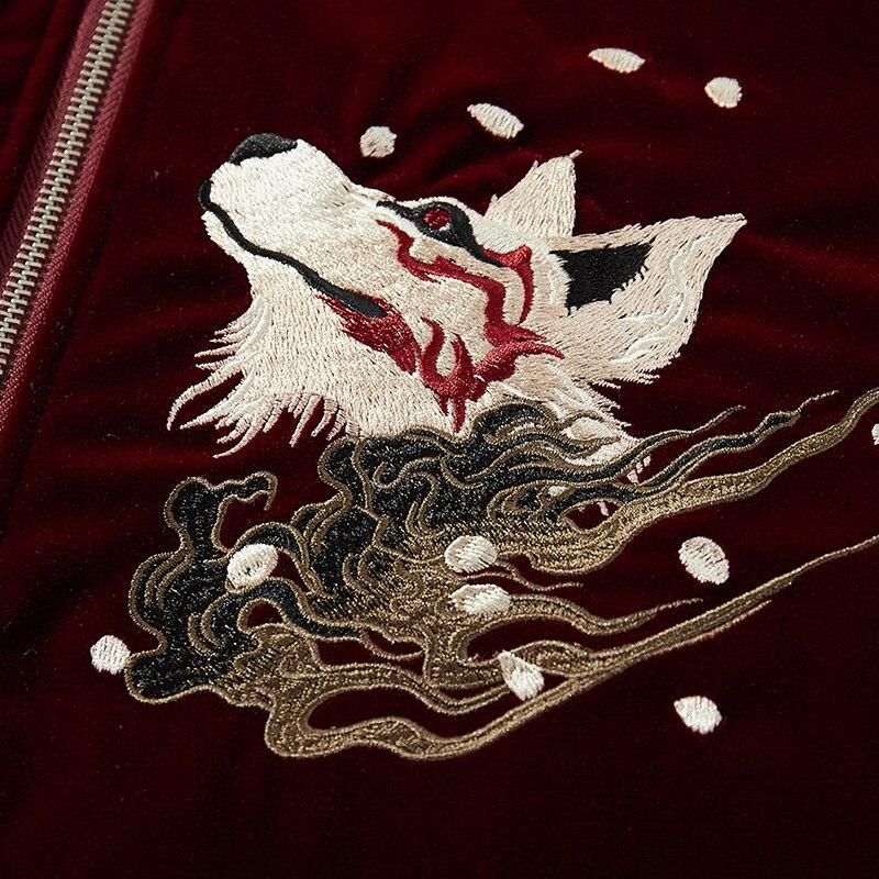 Chaqueta japonesa Sukajan 'Kitsuneki'