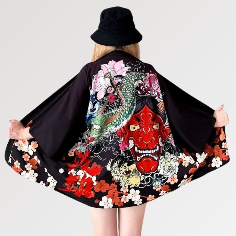 Chaqueta kimono para mujer 'Oni'