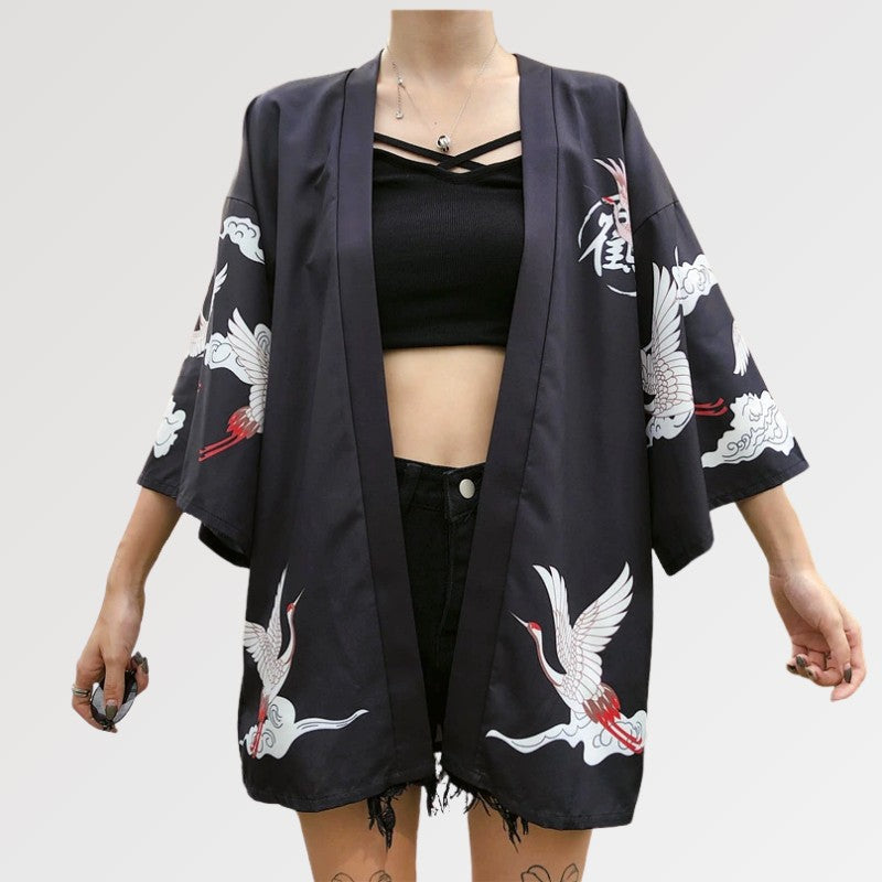 Chaqueta kimono para mujer 'Haruko'