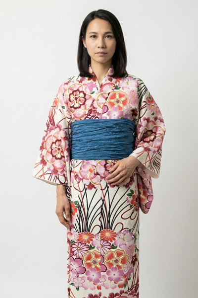Kimono Japonés Rosa 'Hanayo'