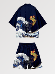 Conjunto de kimono 'Okinawa Fish'