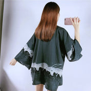 Chaqueta estilo kimono 'The Wave'