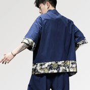 Camisa estilo kimono 'Arata x Watanabe'