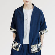 Camisa estilo kimono 'Arata x Watanabe'