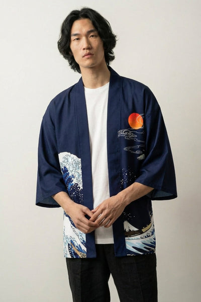 Haori Hombre 'Kanagawa'