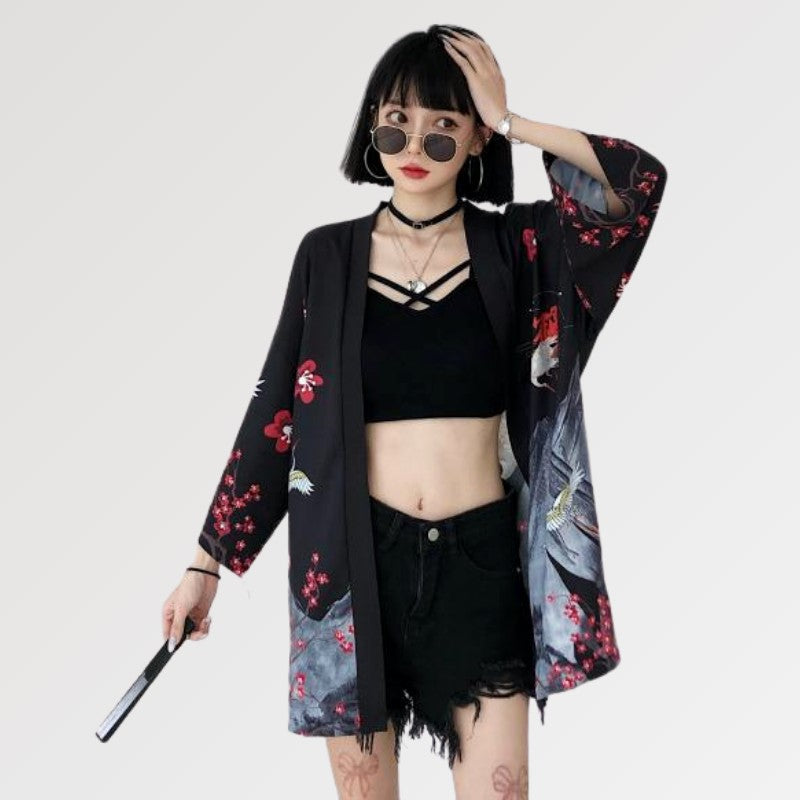 Chaqueta kimono ligera 'Edo'