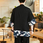Cárdigan largo tipo kimono 'Ryota'