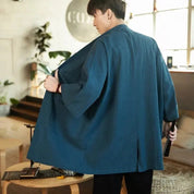 Chaqueta kimono larga 'Takeo'