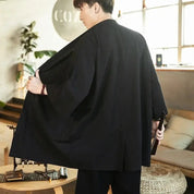 Chaqueta kimono larga 'Takeo'
