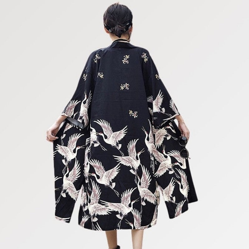 Kimonos largos para mujer