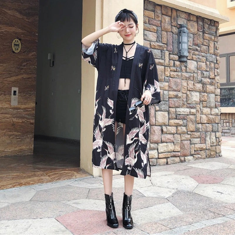 Kimonos largos para mujer 'Sukuna'