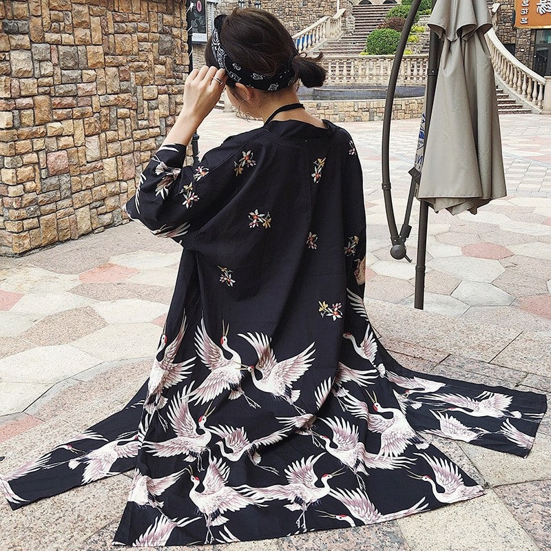 Kimonos largos para mujer 'Sukuna'