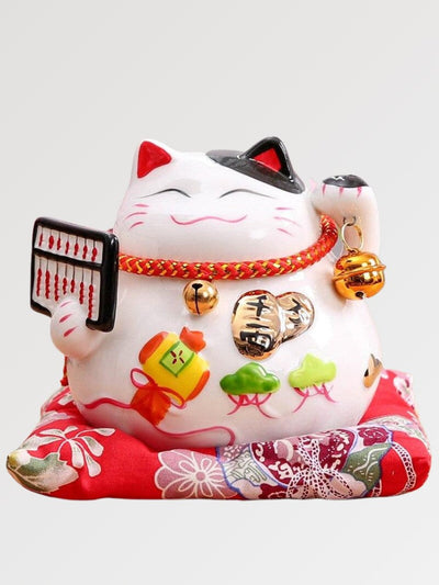 Hucha Maneki Neko Blanco 'Lucky Boulier'