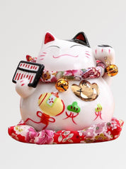 Maneki Neko Tradicional 'Fengshui Cat' - Ropa Japonesa