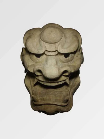 Máscara de estilo japonés 'Hanshu'
