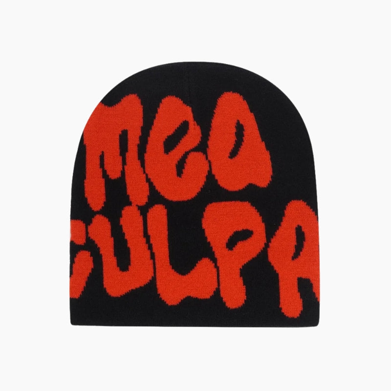 Gorro Mea Culpa "Edición Inferno