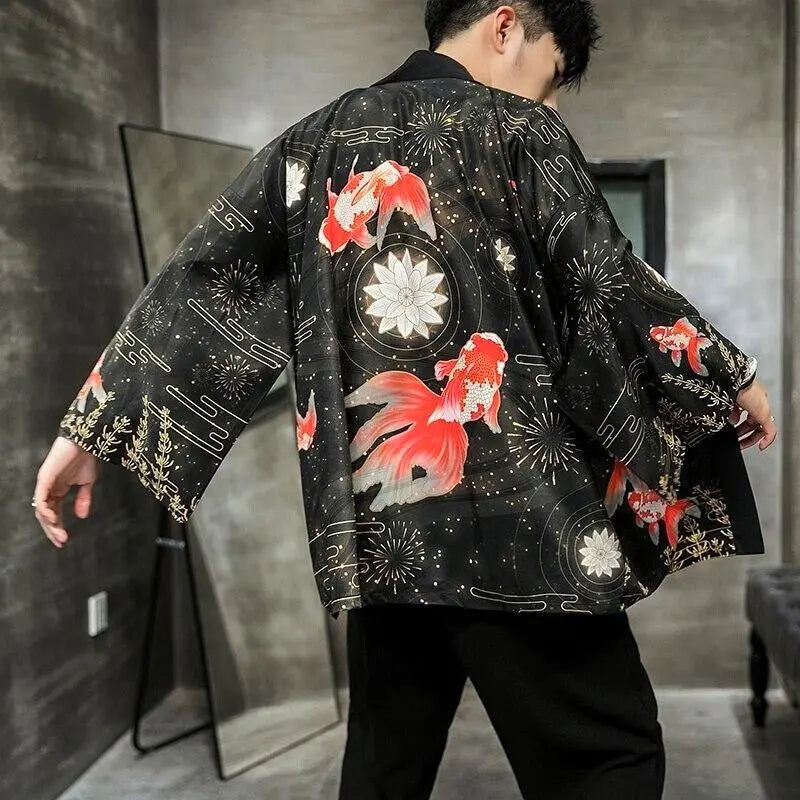 Kimono de playa para hombre