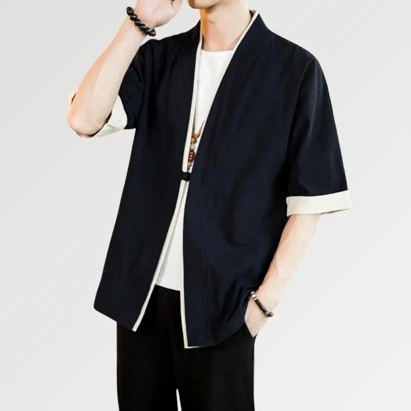 Chaqueta kimono para hombre