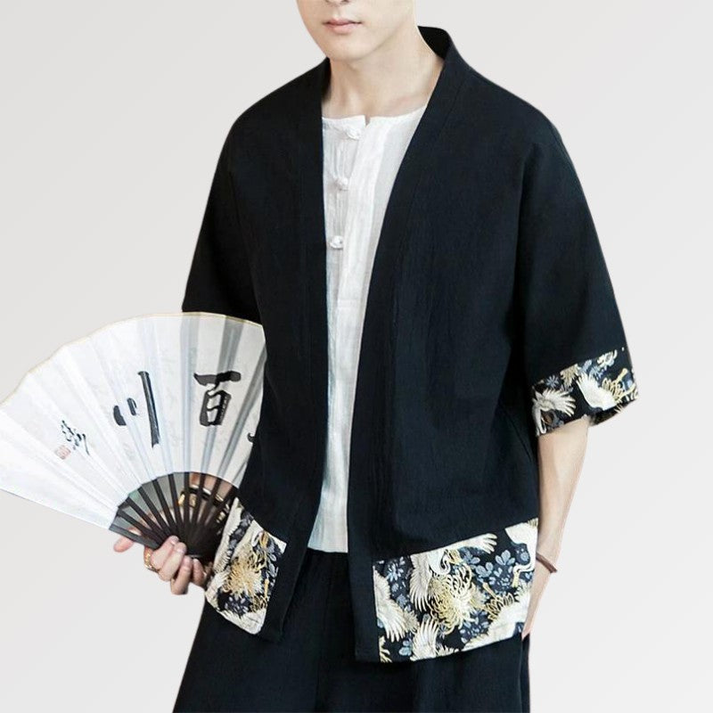 Camisa Kimono para hombre
