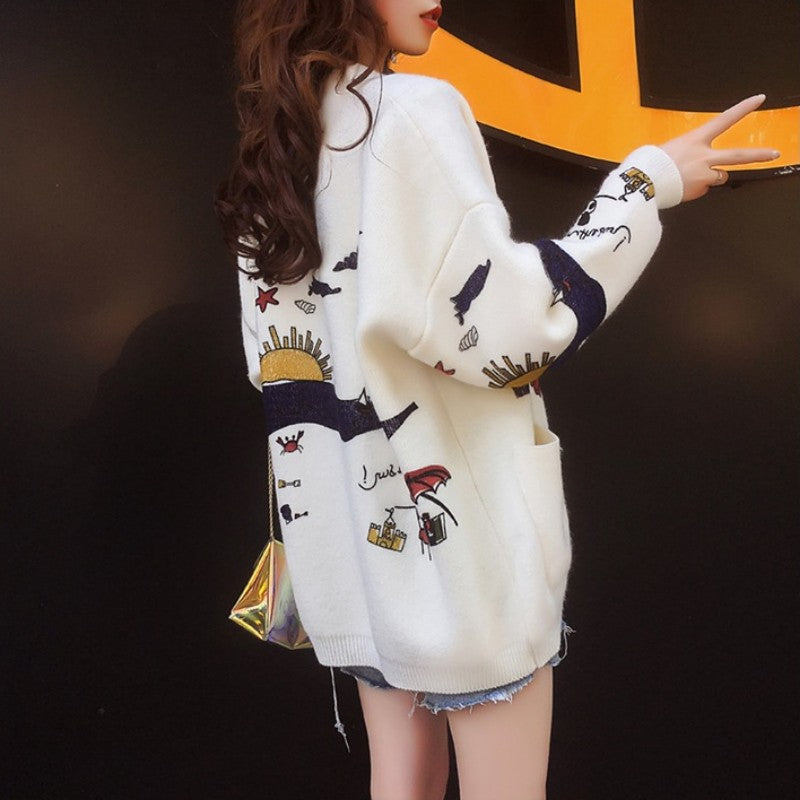 Chaleco kimono de malla 'Etsuko x Watanabe'