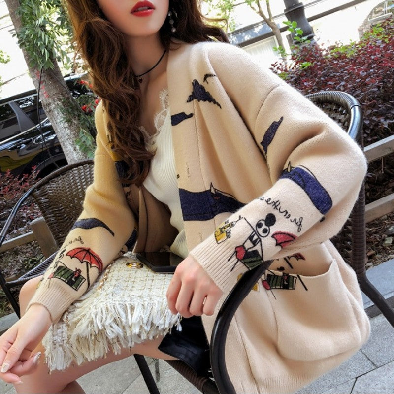 Chaleco kimono de malla 'Etsuko x Watanabe'