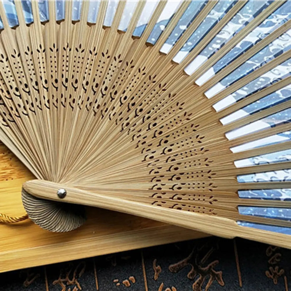 Abanico japonés sensu plegable con la Gran Ola de Kanagawa de Hokusai Ropa Japonesa