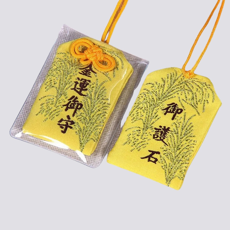 Amuleto omamori japonés de buena fortuna, diseño 6