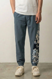Pantalón Amplio Japonés 'Akira' Gris pantalón japonés streetwear Ropa Japonesa