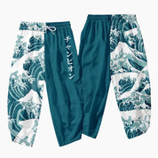 Pantalón Corto Japonés 'Neo Tokyo' Diseño 2 pantalón japonés streetwear Ropa Japonesa