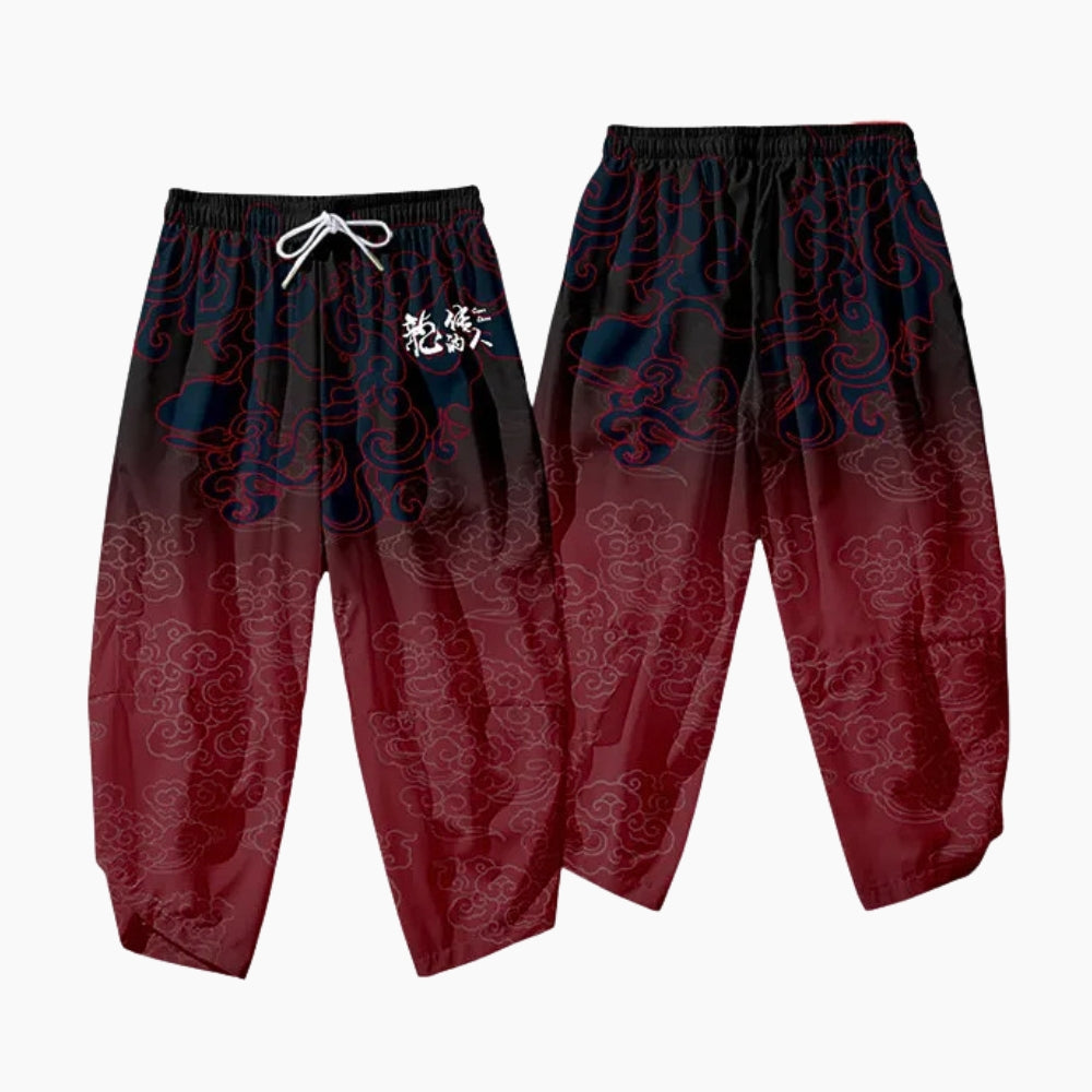 Pantalón Corto Japonés 'Neo Tokyo' Diseño 4 pantalón japonés streetwear Ropa Japonesa