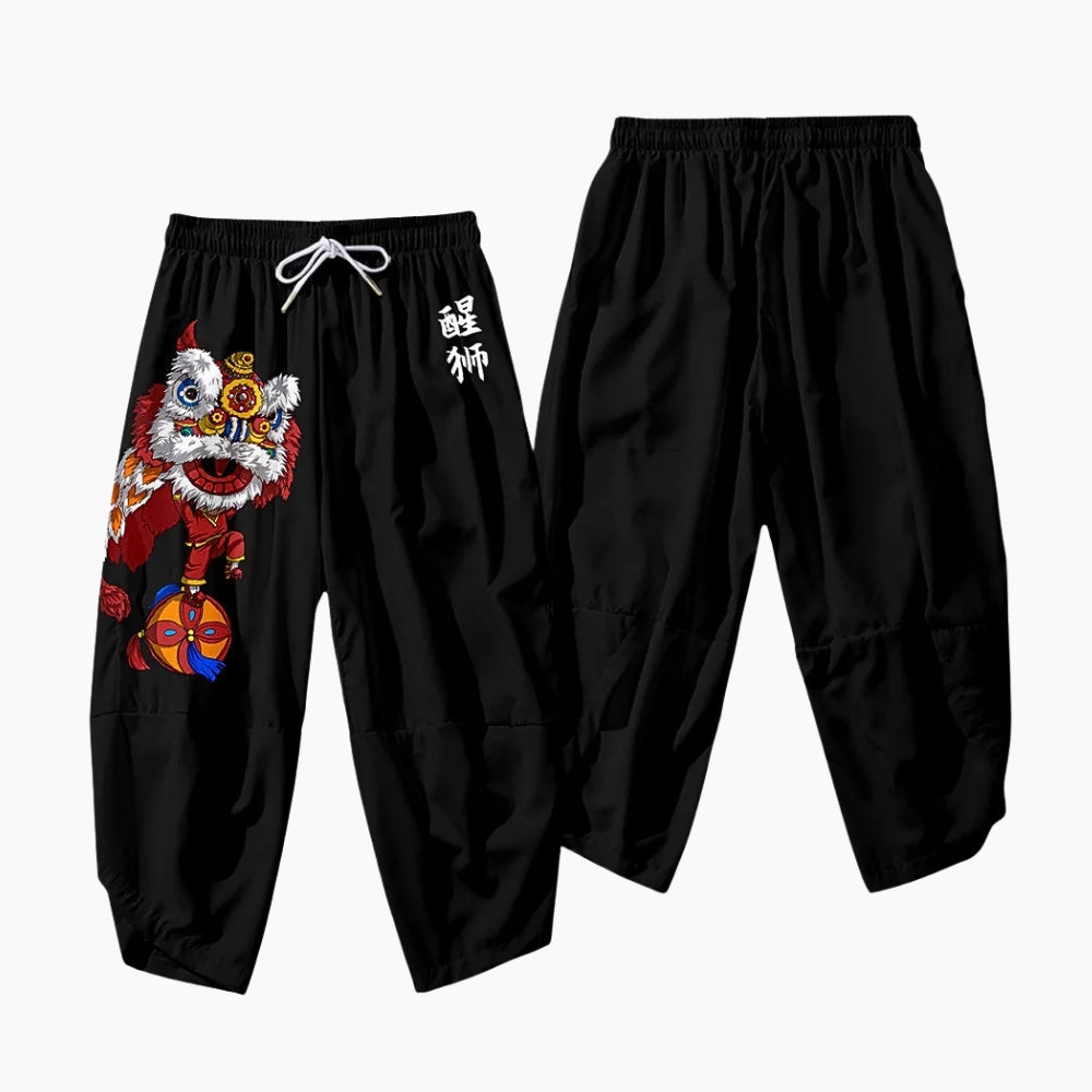 Pantalón Corto Japonés 'Neo Tokyo' Diseño 5 pantalón japonés streetwear Ropa Japonesa