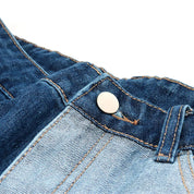 Pantalones cortos vaqueros deshilachados pantalón corto vaquero streetwear japonés Ropa Japonesa