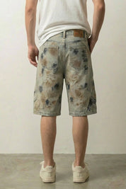 Pantalones cortos vaqueros Acid Wash pantalón corto vaquero streetwear japonés Ropa Japonesa