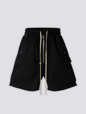 Pantalones cortos cargo negros pantalón corto vaquero streetwear japonés Ropa Japonesa