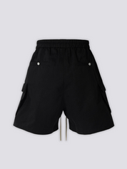 Pantalones cortos cargo negros pantalón corto vaquero streetwear japonés Ropa Japonesa