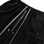 Pantalones cortos cargo negros pantalón corto vaquero streetwear japonés Ropa Japonesa