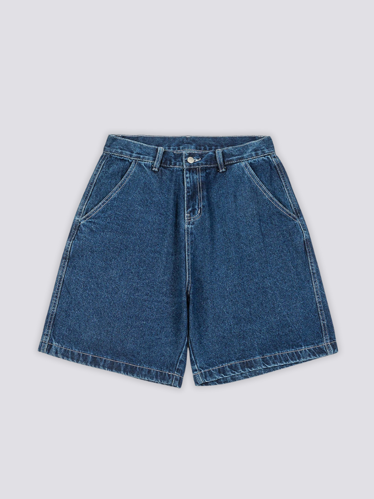 Pantalón corto vaquero crudo pantalón corto vaquero streetwear japonés Ropa Japonesa