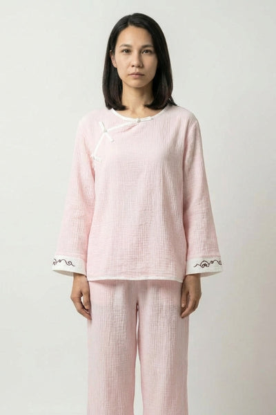 Pijama Japonés Ryokan Rosa 'Onsen'