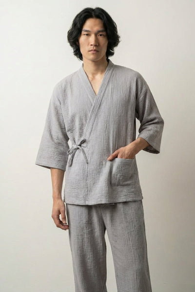 Prenda Jinbei Primavera 'Harumo' Beige