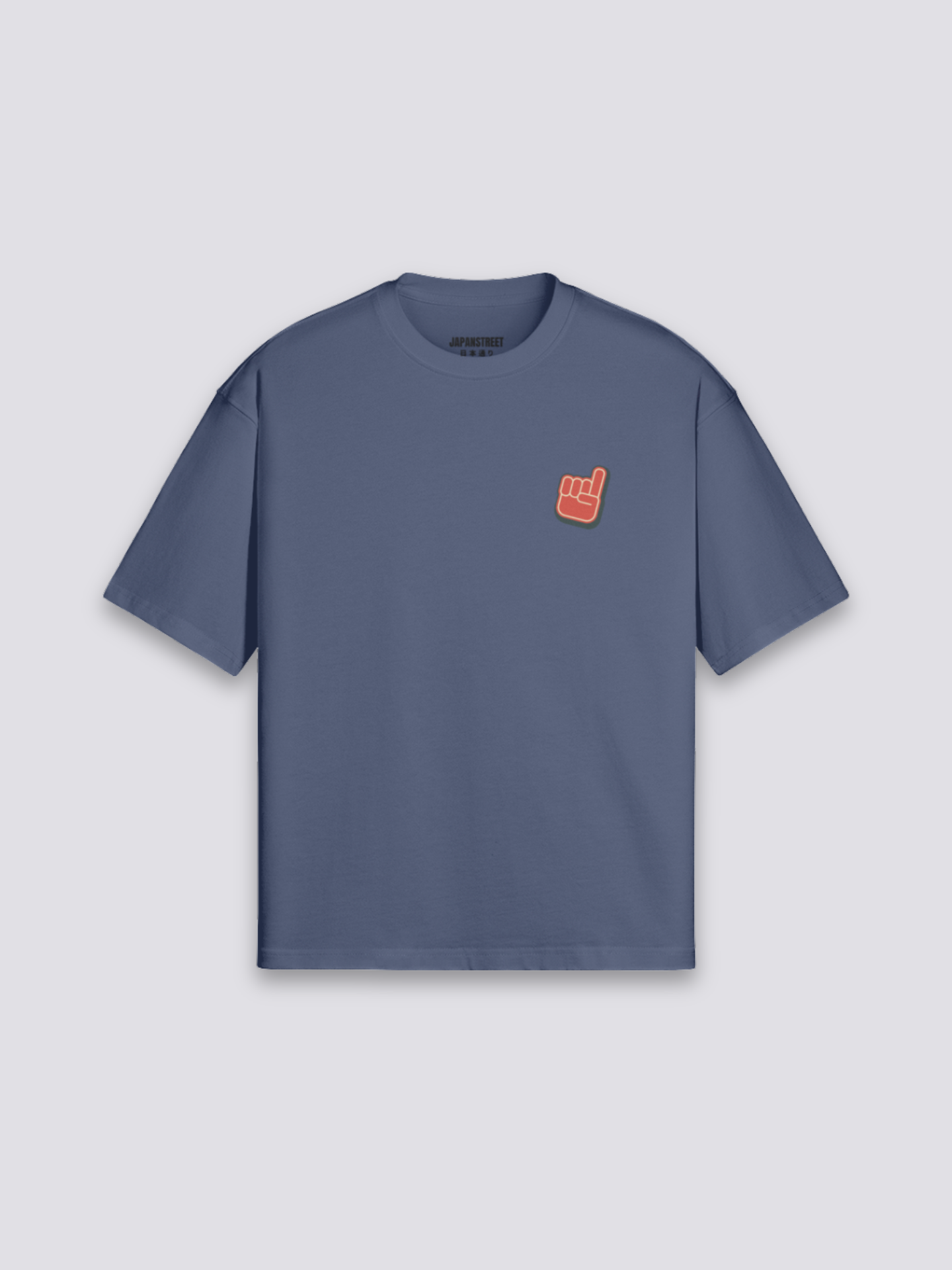 Camiseta ramen bol de fideos estampado japonés oversize