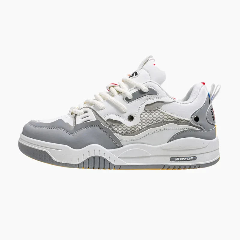 Sneakers Retro 'Raijin' - Ropa Japonesa