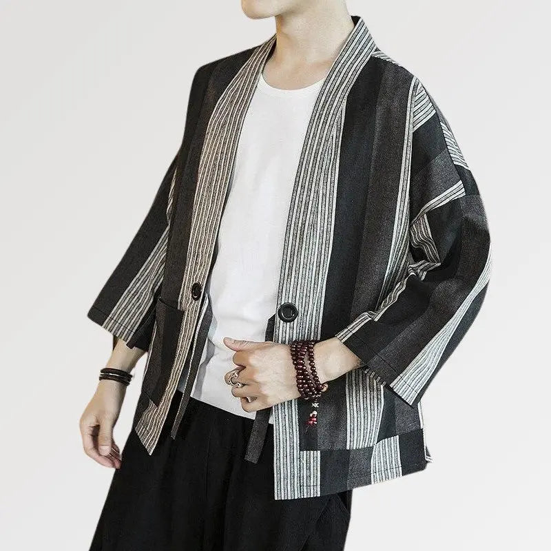 Kimono a rayas