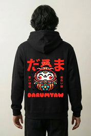 Sudadera Daruma - だるま sudadera japonesa llevada estilo streetwear japonés Ropa Japonesa