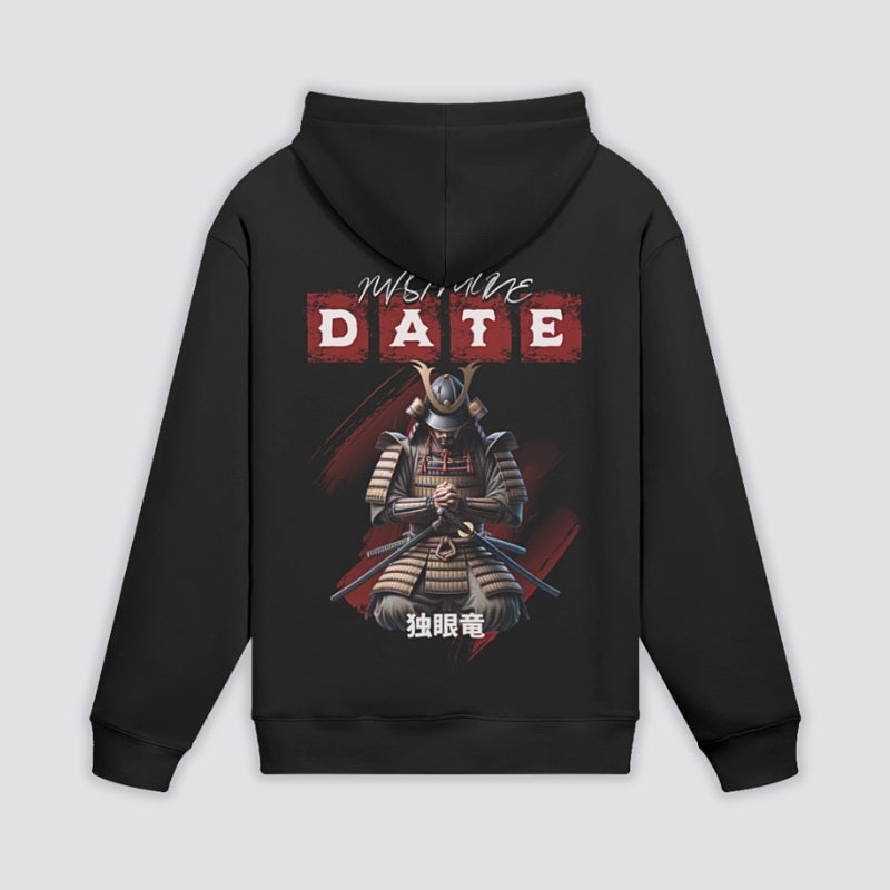 Sudadera Date Masamune - 独眼竜 — Negro