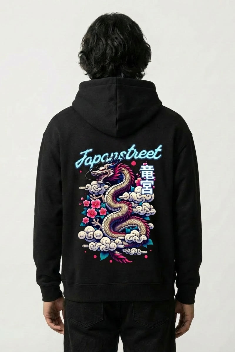 Sudadera de marca japonesa - りゅうじん sudadera japonesa llevada estilo streetwear japonés Ropa Japonesa
