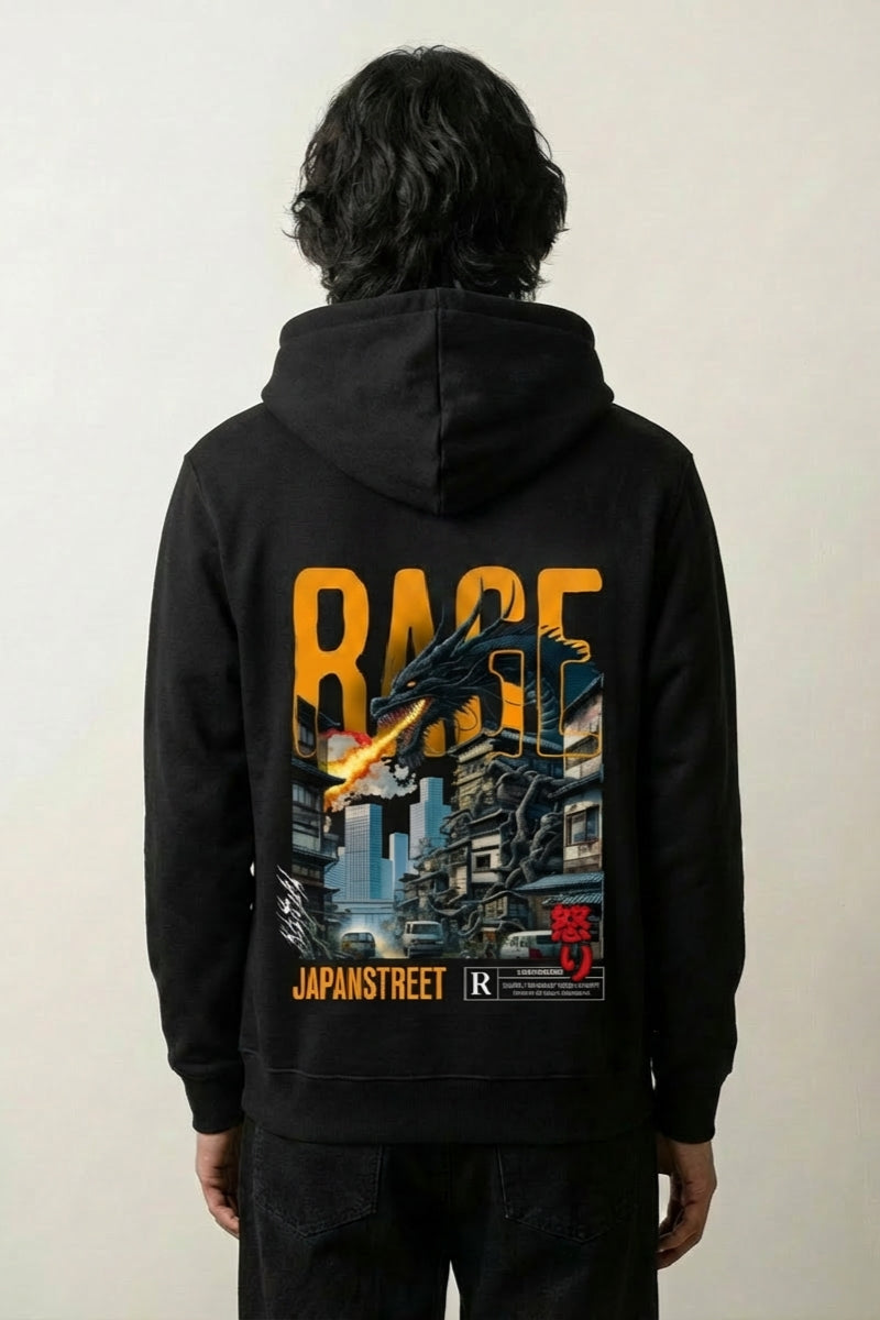 Sudadera Dragon - アタック sudadera japonesa llevada estilo streetwear japonés Ropa Japonesa